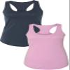 1533 Next Level The Ideal Racerback Tank 2XLIndigo-Lilac view 1