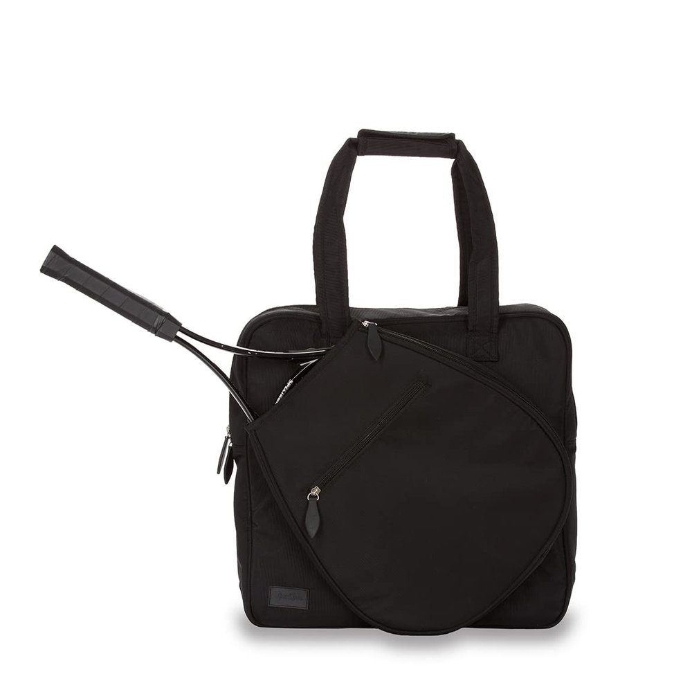 Ame & Lulu Sweet Shot 3.0 Tennis Tote (Black)