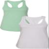 1533 Next Level The Ideal Racerback Tank LargeMint-White view 1