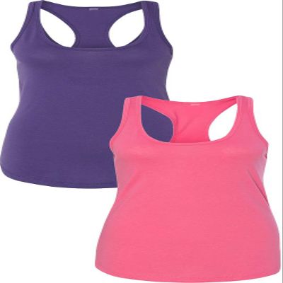 1533 Next Level The Ideal Racerback Tank 2XLPurple-Pink
