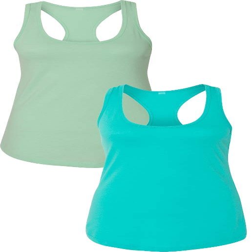1533 Next Level The Ideal Racerback Tank 2XLMint-Tahiti