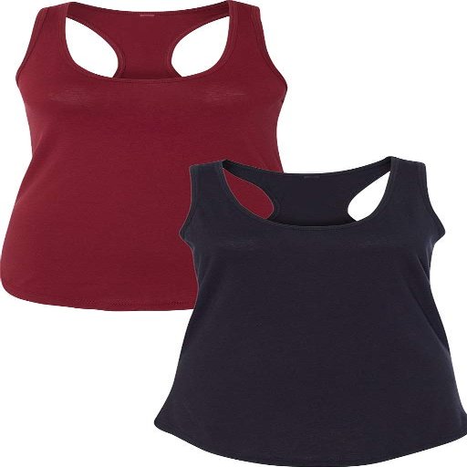 1533 Next Level The Ideal Racerback Tank 2XLCardinal-Black