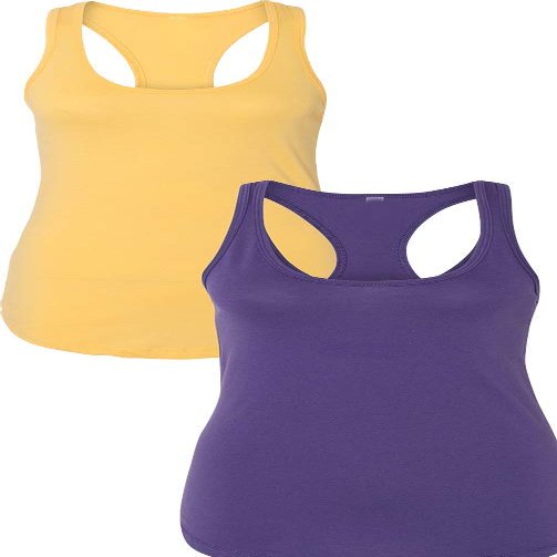 1533 Next Level The Ideal Racerback Tank LargeBanana-Purple