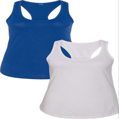 1533 Next Level The Ideal Racerback Tank 2XLRoyal-White