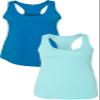 1533 Next Level The Ideal Racerback Tank X-Small Turquoise-Cancun view 1