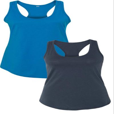 1533 Next Level The Ideal Racerback Tank 2XLTurquoise-Indigo