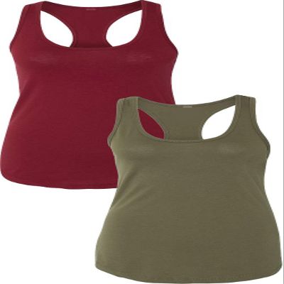 1533 Next Level The Ideal Racerback Tank 2XLCardinal-Army