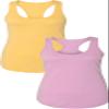 1533 Next Level The Ideal Racerback Tank 2XLBanana-Lilac