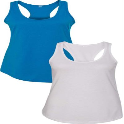 1533 Next Level The Ideal Racerback Tank LargeTurquoise-White
