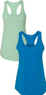 1533 Next Level The Ideal Racerback Tank Medium Mint-Turquoise