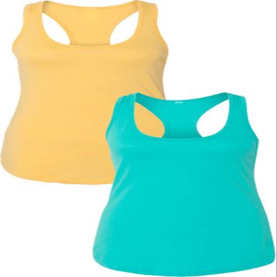 1533 Next Level The Ideal Racerback Tank 2XLBanana-Tahiti