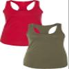 NEXT LEVEL APPAREL Women's The Ideal Quality Tank Top Medium Red-Army view 1