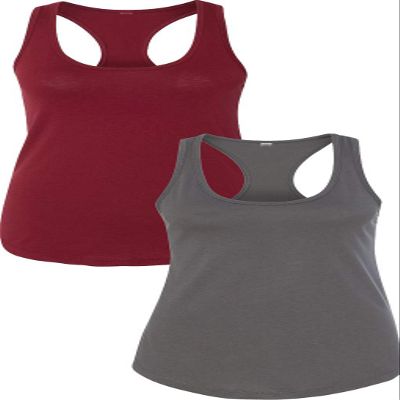 1533 Next Level The Ideal Racerback Tank LargeCardinal-Dark Grey