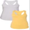 1533 Next Level The Ideal Racerback Tank 2XLWhite-Banana