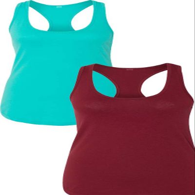 1533 Next Level The Ideal Racerback Tank 2XLTahiti-Cardinal