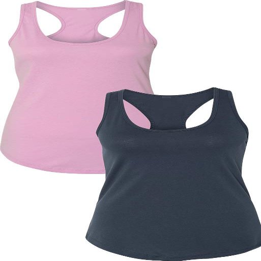 1533 Next Level The Ideal Racerback Tank 2XLLilac-Indigo
