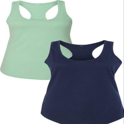 1533 Next Level The Ideal Racerback Tank LargeMint-Navy
