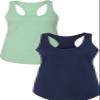 1533 Next Level The Ideal Racerback Tank LargeMint-Navy view 1