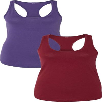 1533 Next Level The Ideal Racerback Tank Small Purple-Cardinal