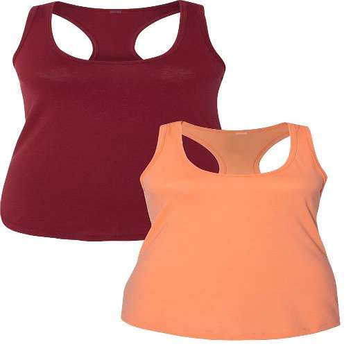 1533 Next Level The Ideal Racerback Tank X-Small Cardinal-Orange