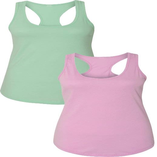 1533 Next Level The Ideal Racerback Tank LargeMint-Lilac