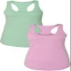 1533 Next Level The Ideal Racerback Tank LargeMint-Lilac view 1