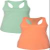 1533 Next Level The Ideal Racerback Tank X-Small Mint-Orange view 1