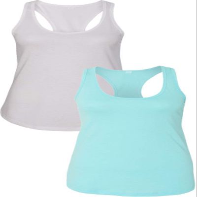 1533 Next Level The Ideal Racerback Tank 2XLWhite-Cancun