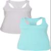 1533 Next Level The Ideal Racerback Tank 2XLWhite-Cancun view 1
