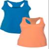 1533 Next Level The Ideal Racerback Tank 2XLTurquoise-Orange view 1