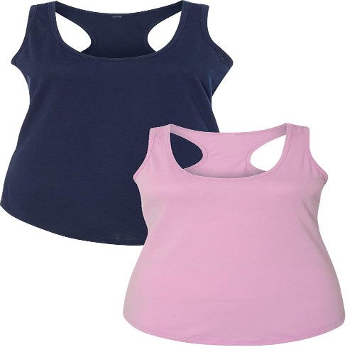 1533 Next Level The Ideal Racerback Tank 2XLNavy-Lilac