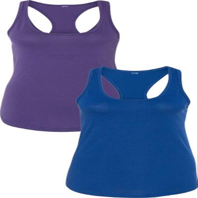 1533 Next Level The Ideal Racerback Tank LargePurple-Royal