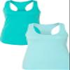 1533 Next Level The Ideal Racerback Tank X-Small Tahiti-Cancun view 1