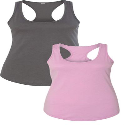 1533 Next Level The Ideal Racerback Tank 2XLDark Grey-Lilac