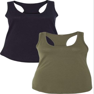 1533 Next Level The Ideal Racerback Tank LargeBlack-Army
