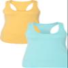 1533 Next Level The Ideal Racerback Tank X-Small Banana-Cancun view 1