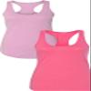 1533 Next Level The Ideal Racerback Tank 2XLLilac-Pink view 1
