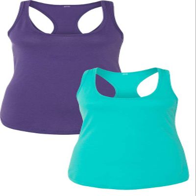 1533 Next Level The Ideal Racerback Tank 2XLPurple-Tahiti