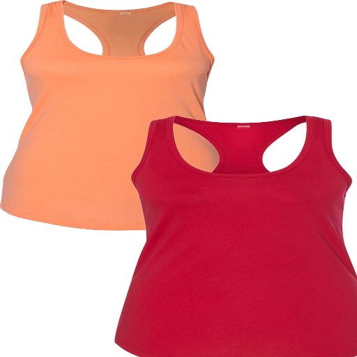 1533 Next Level The Ideal Racerback Tank 2XLOrange-Red