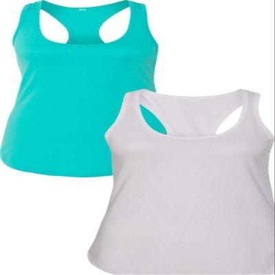 1533 Next Level The Ideal Racerback Tank LargeTahiti-White