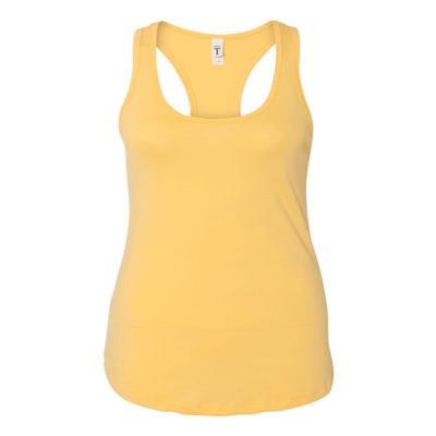 1533 Next Level The Ideal Racerback Tank Small Banana-Cancun