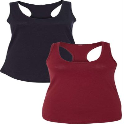 1533 Next Level The Ideal Racerback Tank LargeBlack-Cardinal