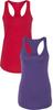 1533 Next Level The Ideal Racerback Tank LargeRed-Purple view 1