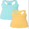 1533 Next Level The Ideal Racerback Tank LargeCancun-Banana view 1