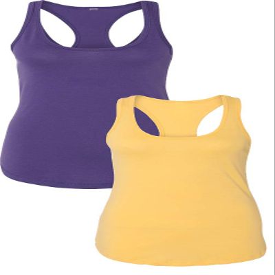 1533 Next Level The Ideal Racerback Tank 2XLPurple-Banana