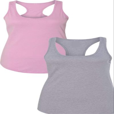 1533 Next Level The Ideal Racerback Tank LargeLilac-Heather Grey
