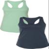 1533 Next Level The Ideal Racerback Tank LargeMint-Indigo view 1