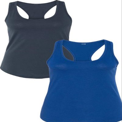 1533 Next Level The Ideal Racerback Tank Medium Indigo-Royal