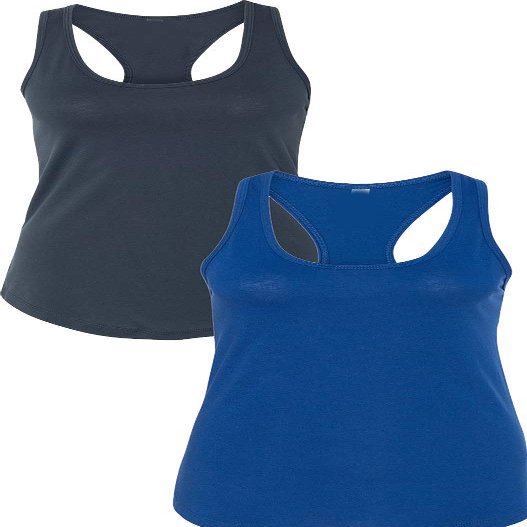 1533 Next Level The Ideal Racerback Tank Medium Indigo-Royal