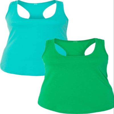 1533 Next Level The Ideal Racerback Tank LargeTahiti-Green